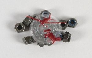 Self-locking Hexagon Nut M4 15 Pcs. (FGM 06738/04)