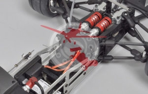 F-1 Sportsline 2WD 1/5 RTR Clear Body