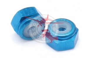 M2 Nut 10 Pcs. Blue (ED130014)