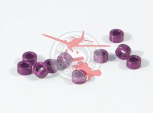 Aluminum Washer 3x6x3mm 10 Pcs. (HPI Z819)