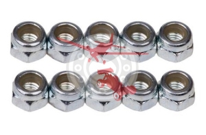 SN 2.6 Nylon Nut 10 Pcs. (MUG B0712)