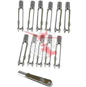 4-40 Threaded Locking Clevis 12 Pcs. (GPMQ3817)