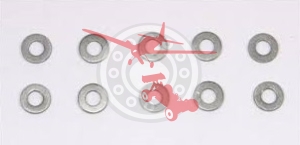 Steel Washers 3x6mm 10 Pcs. (COR 1280)