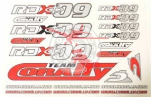 Лепенки Corally RDXФ'09 2 листа (COR 90087)