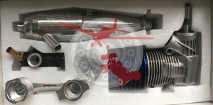 Комплект двигател с кривка и ауспух 4.6cc (SM28)