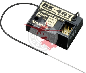 Receiver 3Ch 2.4 GHz FHSS - SANWA - RX-461 MT 4 (107A41043A)