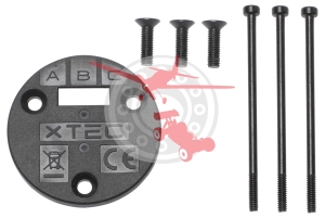 Задна капачка за електро двигател Brushless за X11 (LRP 50619)