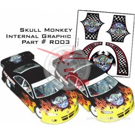 Лепенки за купе Skullmonkey (XR003)