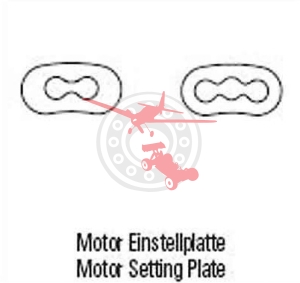 Motor Setting Plate for SHARK (LRP 112308)