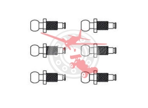 Steering Ball nut 6 Pcs. (LRP 112315)