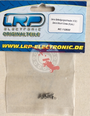 Servo Mount Screw 6 Pcs. (LRP 112633)